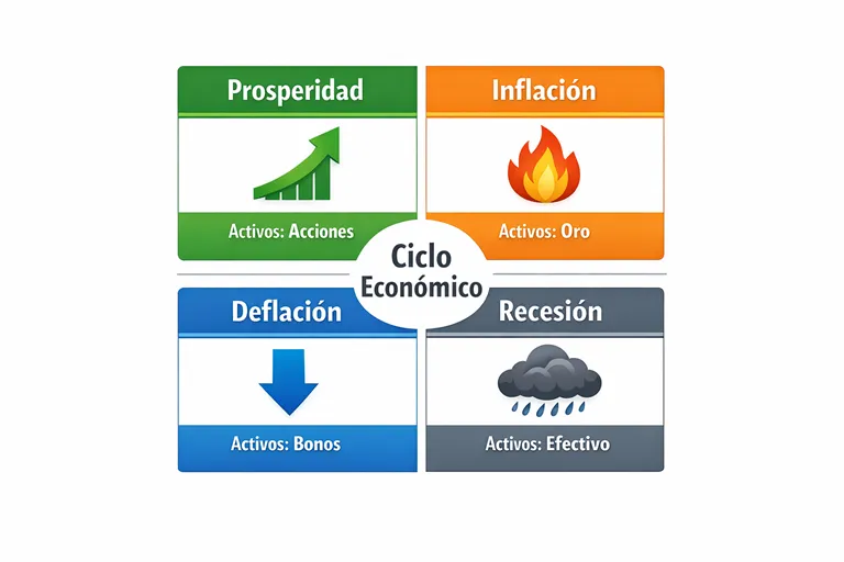 Los 4 escenarios económicos